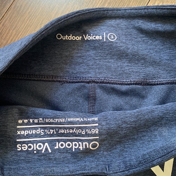 Outdoor Voices Pants & Jumpsuits Rare Outdoor Voices Warmup